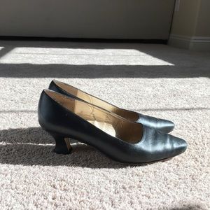 Vintage Mixed blues heels size 7w